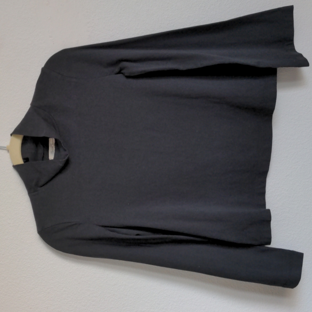 Madewell slouch neck bell sleeve shirt XXS